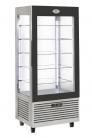 ROLLER GRILL RD800F VERTICAL REFRIGERATED FIXED GLASS SHELF DISPLAY UNIT